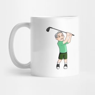 Man golfing for fitness and fun Mug